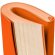 Ежедневник Flat Mini, недатированный, оранжевый 