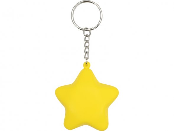 Брелок-антистресс Звезда, желтый 