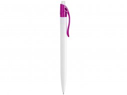Ручка шариковая Какаду, белый/фуксия (P)