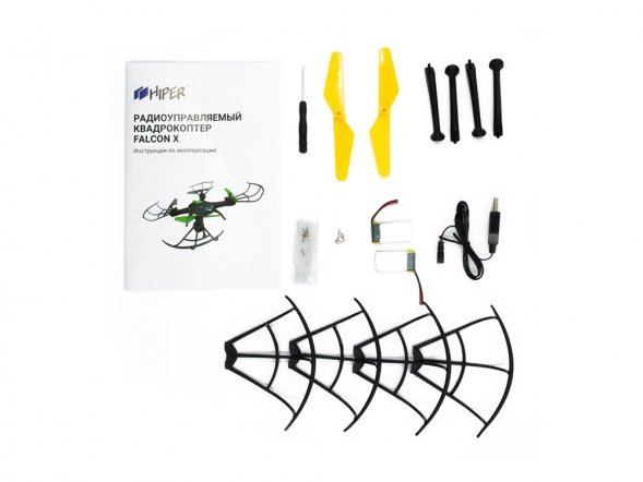 Радиоуправляемый квадрокоптер HIPER FALCON X 