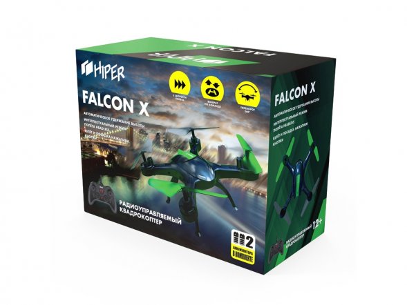 Радиоуправляемый квадрокоптер HIPER FALCON X 