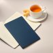 Блокнот Alpha slim, синий 