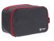 Несессер TORBER, дорожный, чёрный/бордовый, полиэстер 300D, 27 х 17 х 14 см 