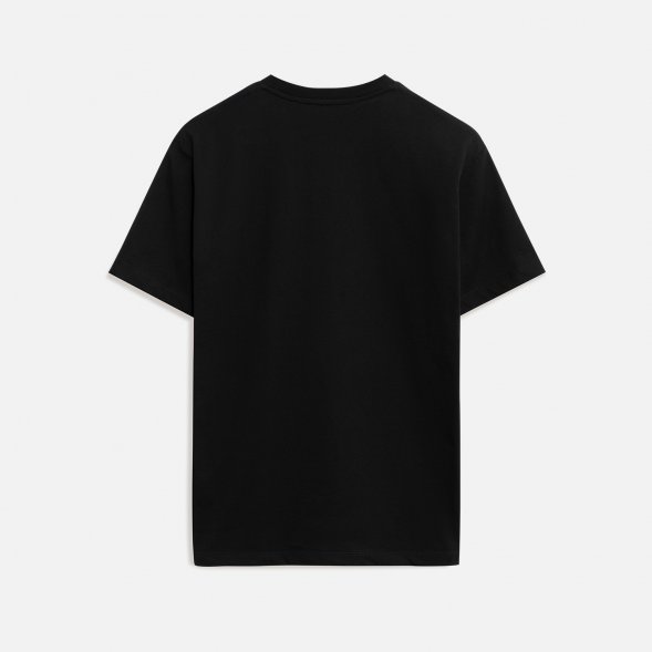 Футболка унисекс KRIS, 100% хлопок, 150 гр., черная, размер XXL 