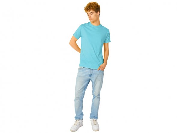 Футболка Heavy Super Club мужская, лазурный 