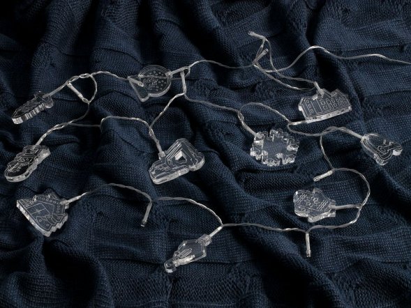 Светодиодная гирлянда Build The Future, строительство 