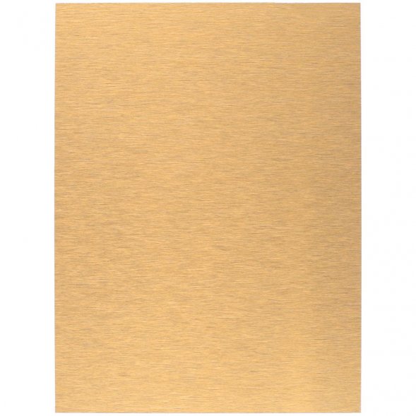 Плакетка Plaque, большая, вишня с золотистой пластиной 