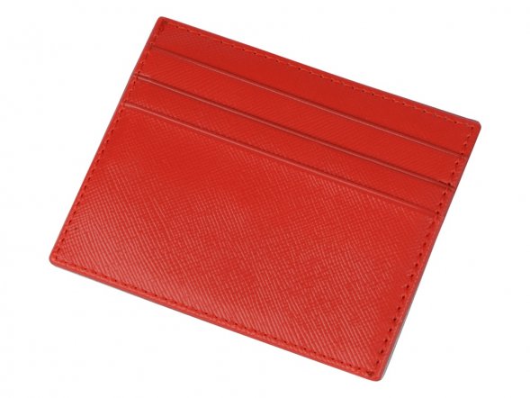 Чехол для карточек и купюр Weekend из ПВХ, красный 