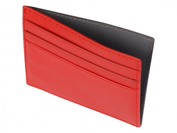 Чехол для карточек и купюр Weekend из ПВХ, красный 