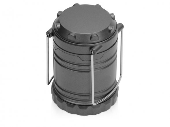 Фонарь Probe складной COB, для активного отдыха, серый 