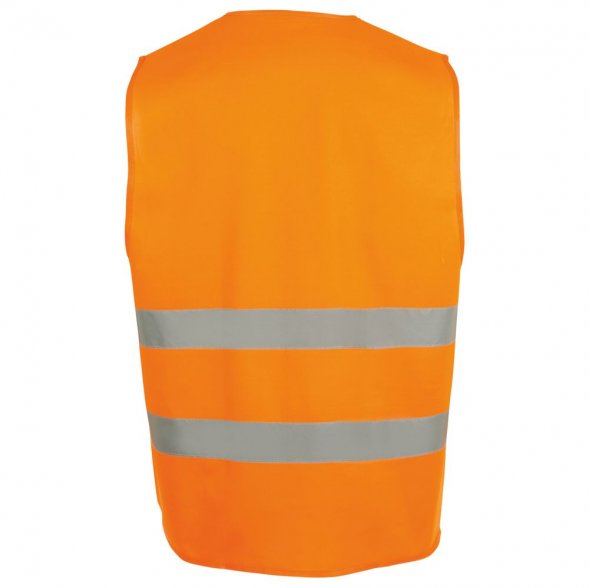 Жилет светоотражающий Secure Pro, оранжевый неон 