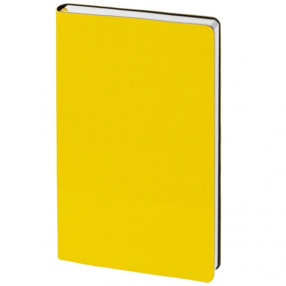 Ежедневник Knit, недатированный, желтый 