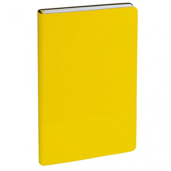 Ежедневник Knit, недатированный, желтый 