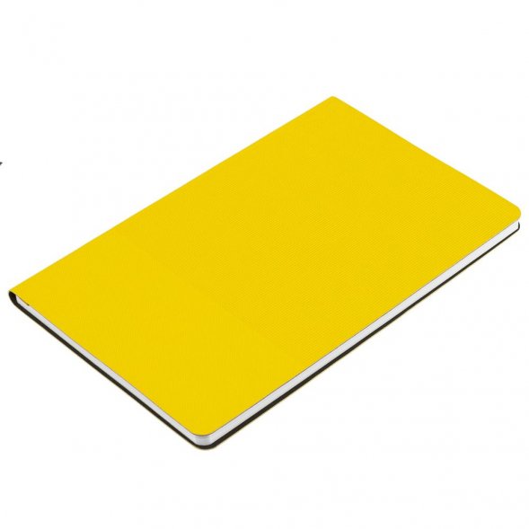 Ежедневник Knit, недатированный, желтый 