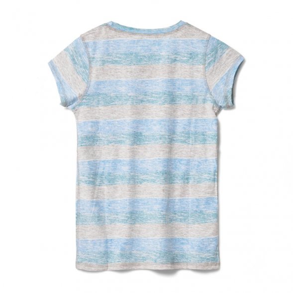 Футболка женская Rayet Lady двусторонняя, голубая с зеленым 