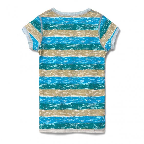 Футболка женская Rayet Lady двусторонняя, голубая с зеленым 