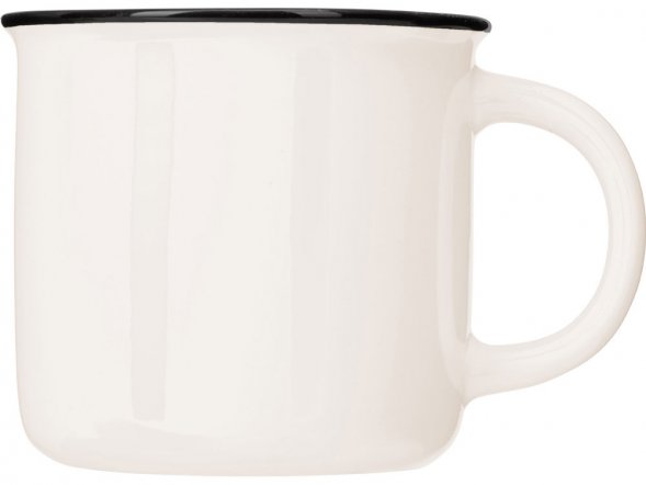 Кружка с каймой Countryside M, белый 410ml 