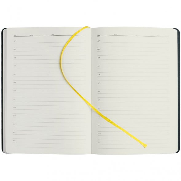 Ежедневник Flex Shall, недатированный, серый 