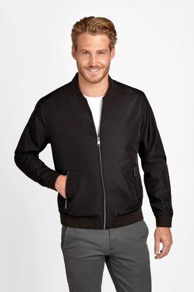 Куртка унисекс Roscoe, черная 