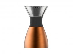 Кофеварка POUR OVER, 1000 мл, медный/черный