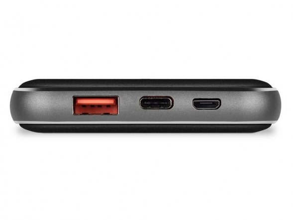 Внешний аккумулятор Rombica NEO Electron Black, 10000 мАч, черный 