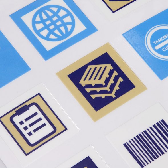 Стикерпак UV-DTF Industry, логистика 