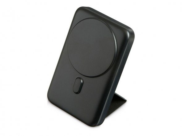 Внешний беспроводной аккумулятор GenerIQ, 10000 мАч, черный 