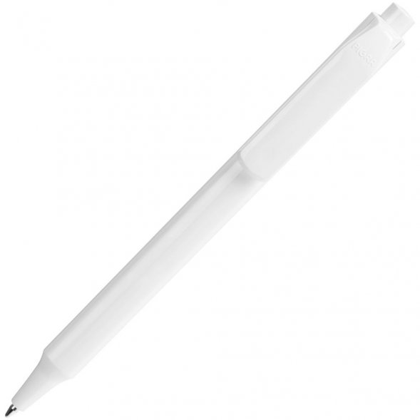 Ручка шариковая Pigra P04 Polished, белая 