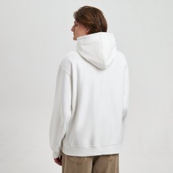 Худи релакс унисекс ADVENTURE, белый, размер XL/2XL