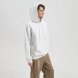 Худи релакс унисекс ADVENTURE, белый, размер XL/2XL 
