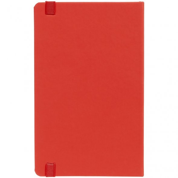 Блокнот Shall Round, красный 