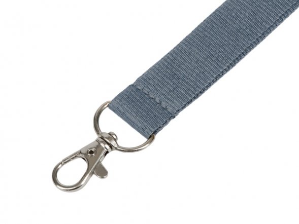 Ланьярд с карабином, антрацит 