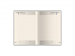 Ежедневник полудатированный А5 Windsor, черный