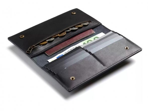 Бумажник Денмарк, черный 