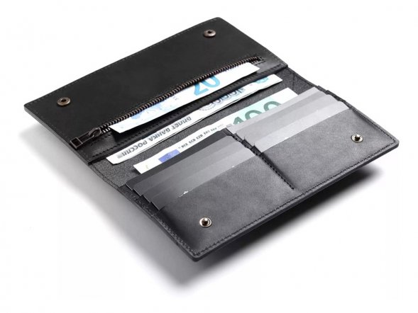 Бумажник Денмарк, черный 