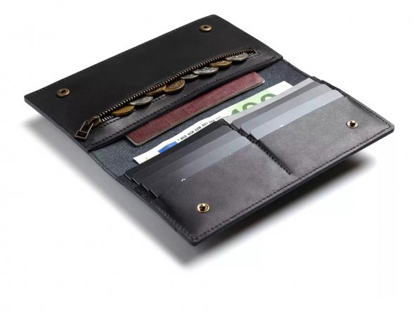 Бумажник Денмарк, черный 