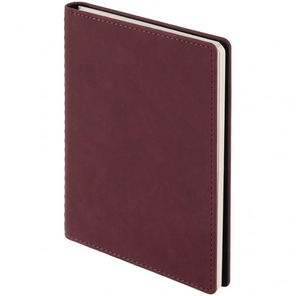 Ежедневник Spring Urban, недатированный, бордовый 