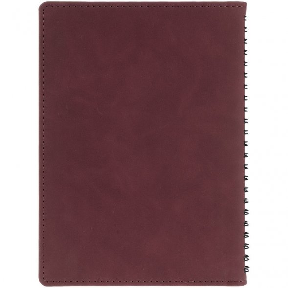 Ежедневник Spring Urban, недатированный, бордовый 