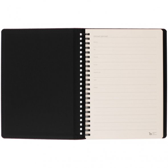 Ежедневник Spring Urban, недатированный, бордовый 