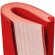 Ежедневник Flat Mini, недатированный, красный 