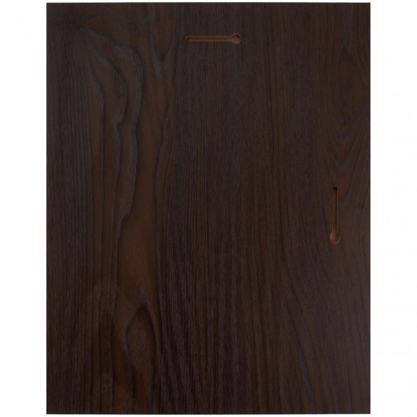 Плакетка Plaque XL, венге с золотистой пластиной 