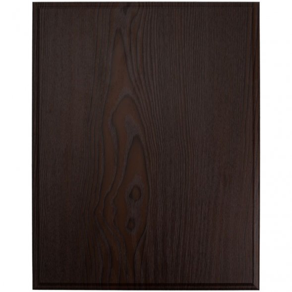 Плакетка Plaque XL, венге с золотистой пластиной 