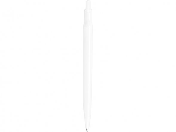 Шариковая ручка Alessio из переработанного ПЭТ, белый, черные чернила 