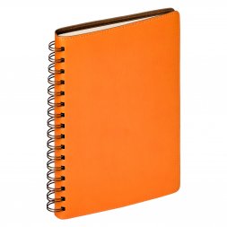 Ежедневник Vista недатированный, оранжевый/коричневый