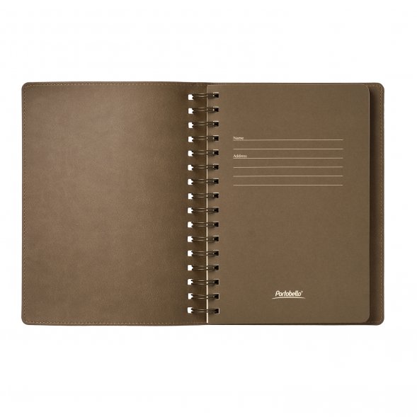 Ежедневник Vista недатированный, оранжевый/коричневый 