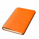 Ежедневник Vista недатированный, оранжевый/коричневый 