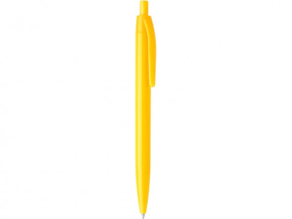 Ручка пластиковая шариковая STIX, синие чернила, желтый 