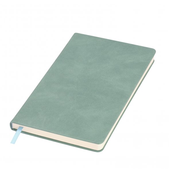 Ежедневник Stella недатированный с магнитом на обложке, бирюзовый 