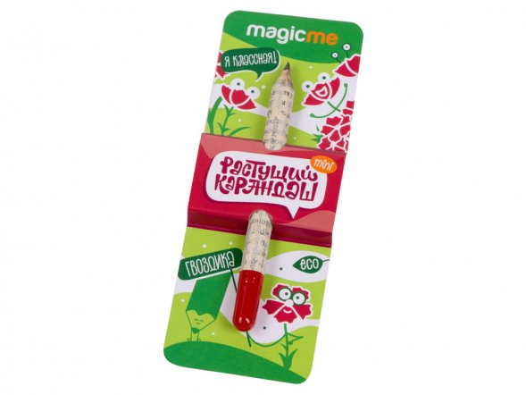 Растущий карандаш mini Magicme (1шт) - Гвоздика 