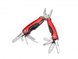 Подарочный набор Путешественник с флягой и мультитулом, красный